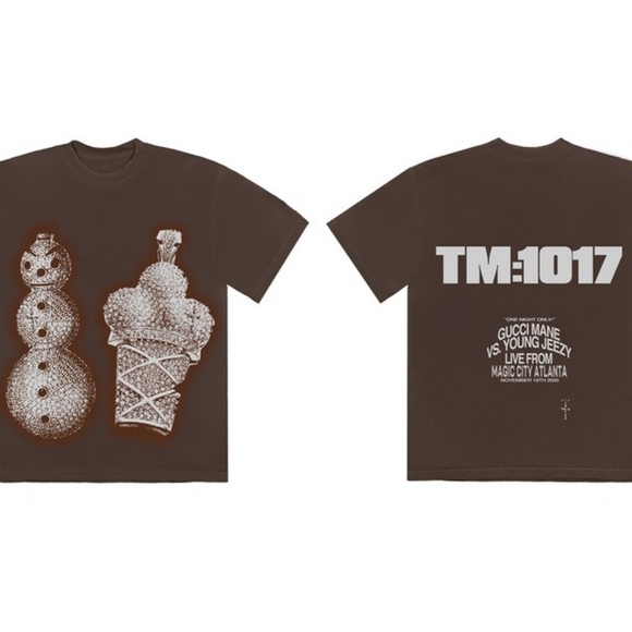 Cactus jack (Travis scott) Jeezy vs gucci man - Picture 1 of 4